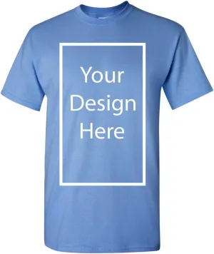 Add Your Own and Text Design Custom Personalized Adult T-Shirt Tee