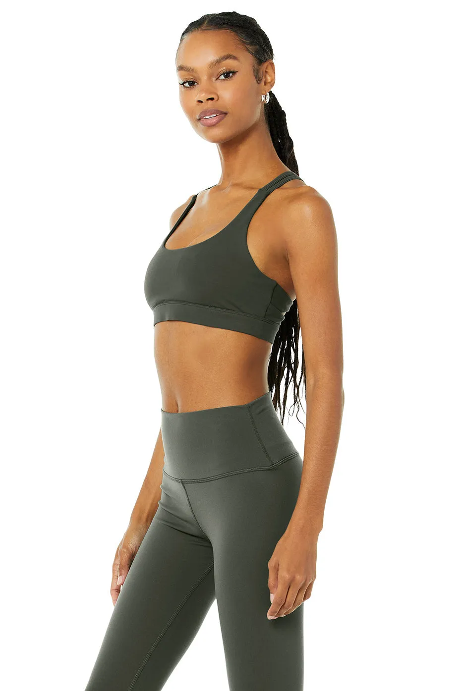 Airbrush Suspension Bra - Dark Cactus
