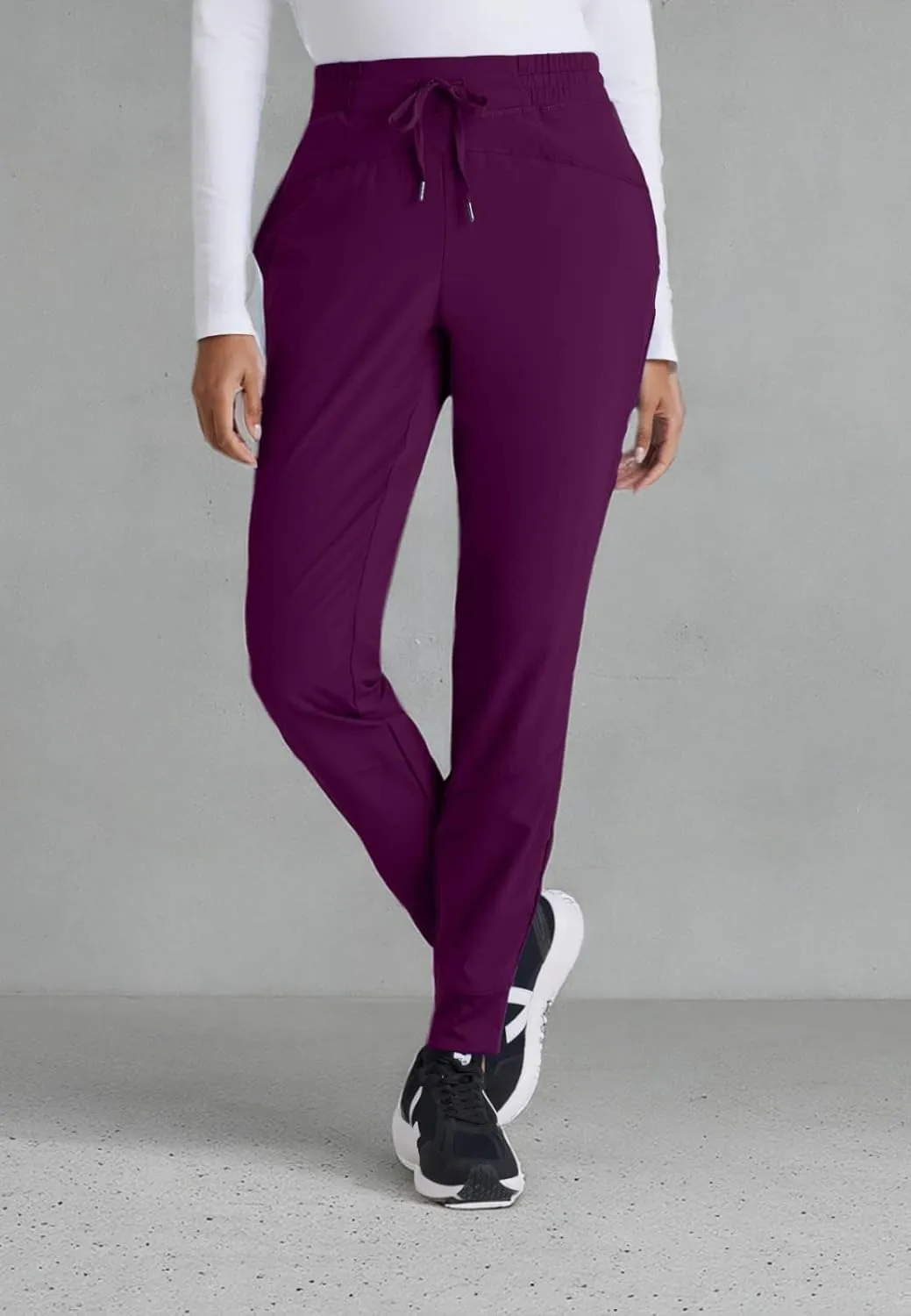 BARCO One Boost Scrub Jogger for Women - Yoga Style Medical Jogger, Mid-Rise, 4-Way Stretch Women's Scrub Pant