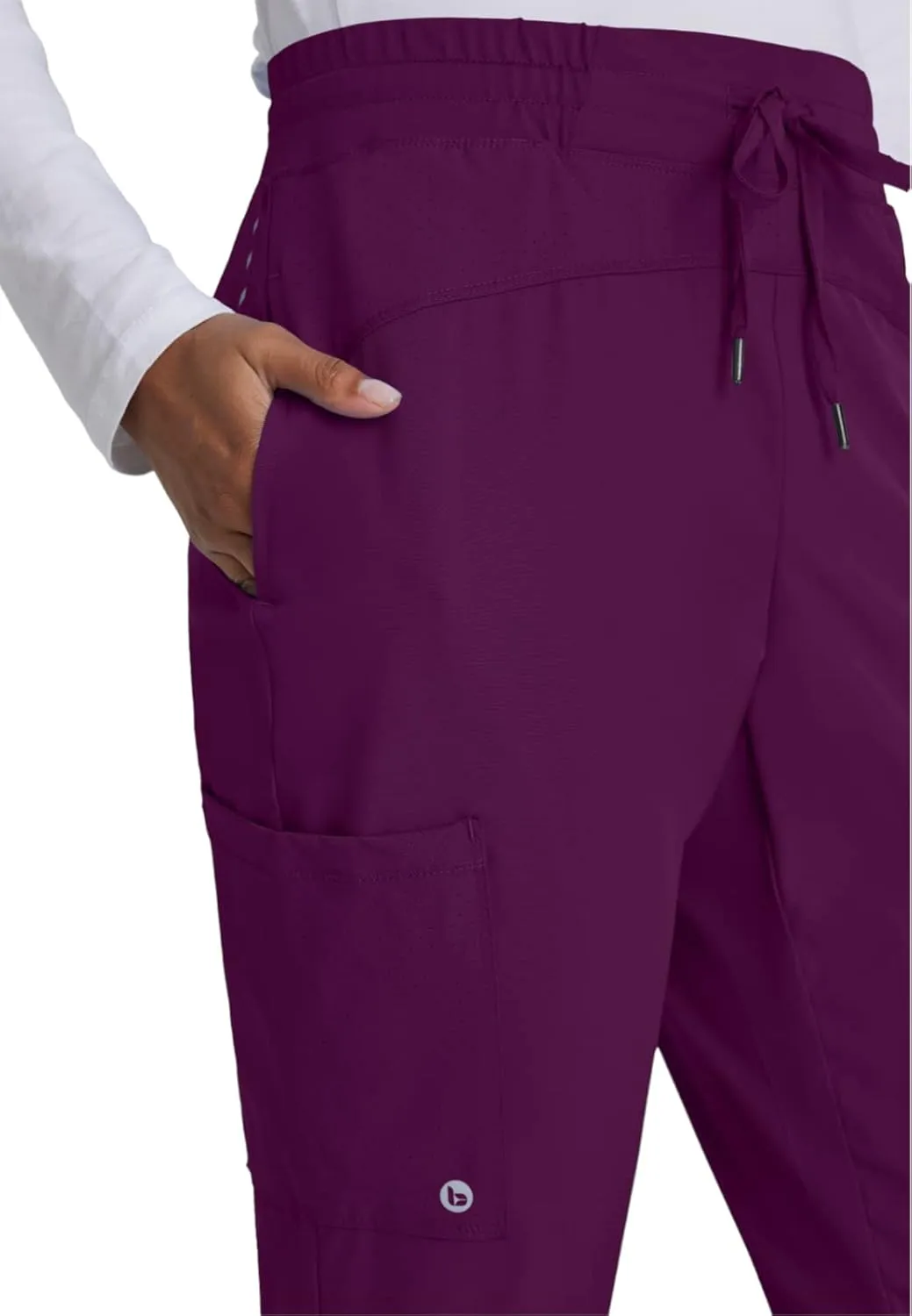 BARCO One Boost Scrub Jogger for Women - Yoga Style Medical Jogger, Mid-Rise, 4-Way Stretch Women's Scrub Pant