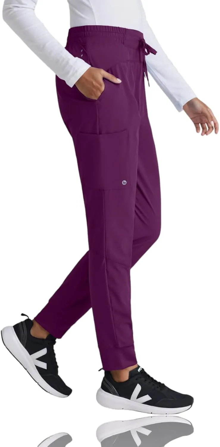 BARCO One Boost Scrub Jogger for Women - Yoga Style Medical Jogger, Mid-Rise, 4-Way Stretch Women's Scrub Pant