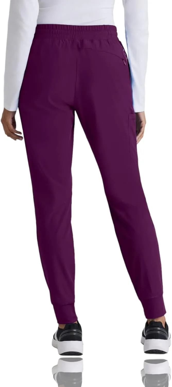 BARCO One Boost Scrub Jogger for Women - Yoga Style Medical Jogger, Mid-Rise, 4-Way Stretch Women's Scrub Pant