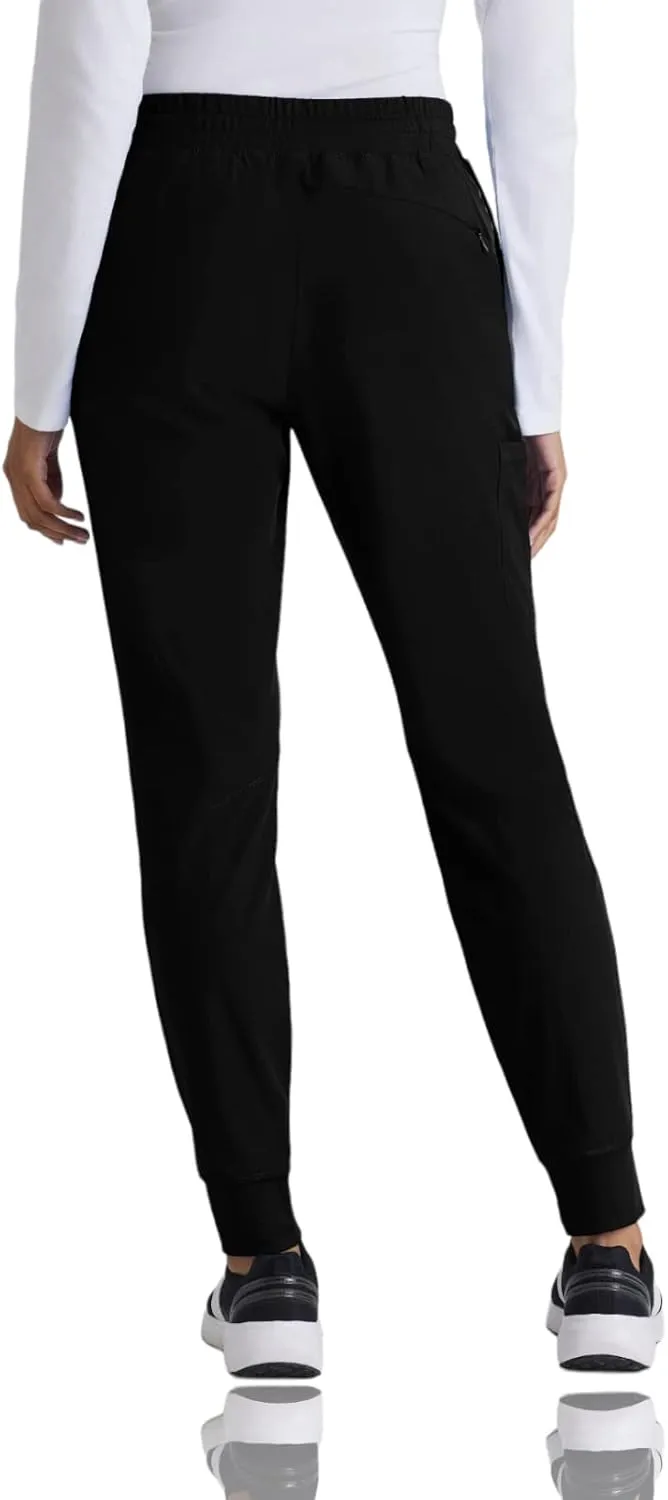 BARCO One Boost Scrub Jogger for Women - Yoga Style Medical Jogger, Mid-Rise, 4-Way Stretch Women's Scrub Pant