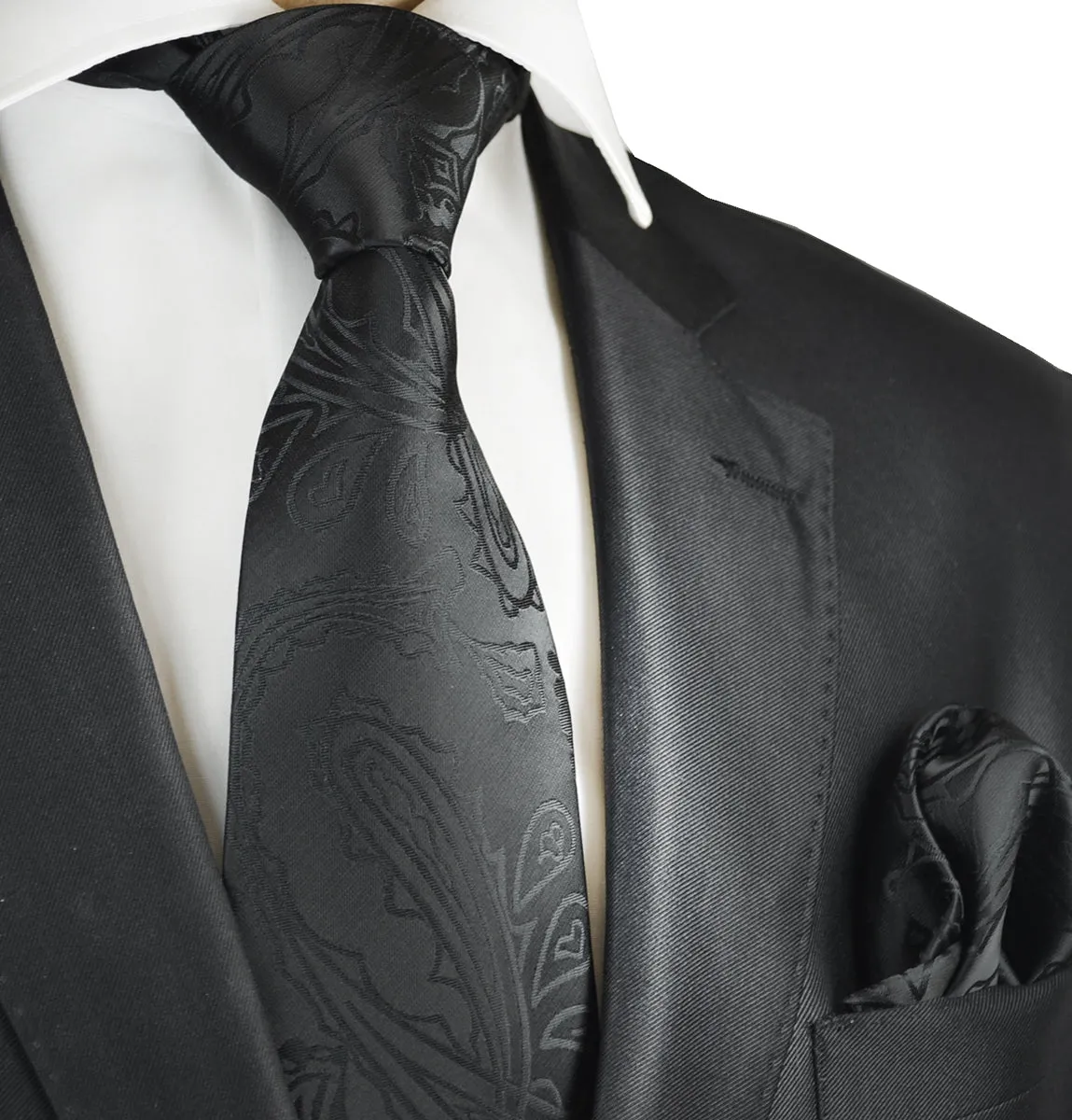 Classic Paisley Men's Tie and Pocket Square
