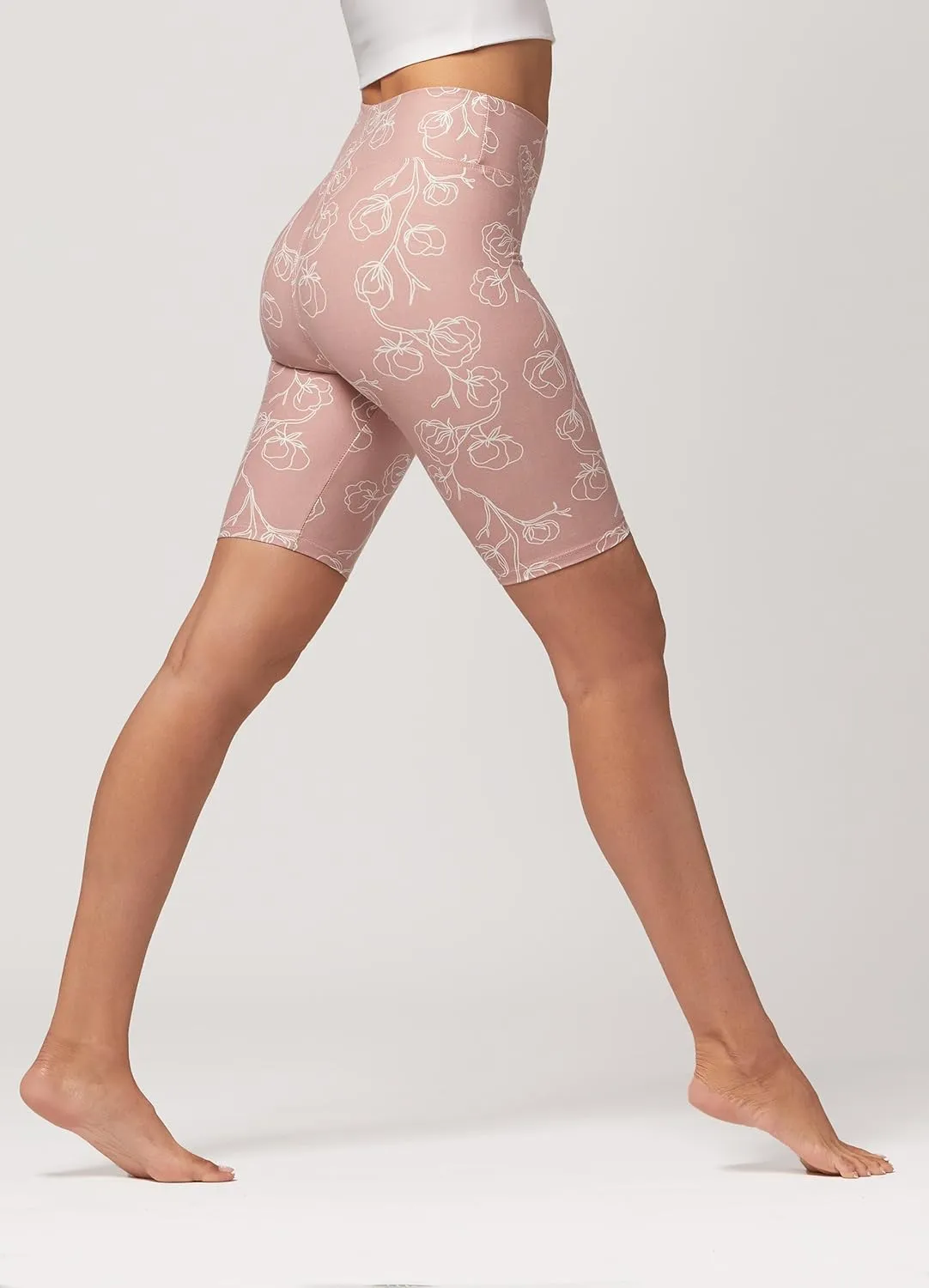 Conceited High Waisted Ultra Soft Leggings for Women - Capri Length and Biker Shorts - Available in Plus Size