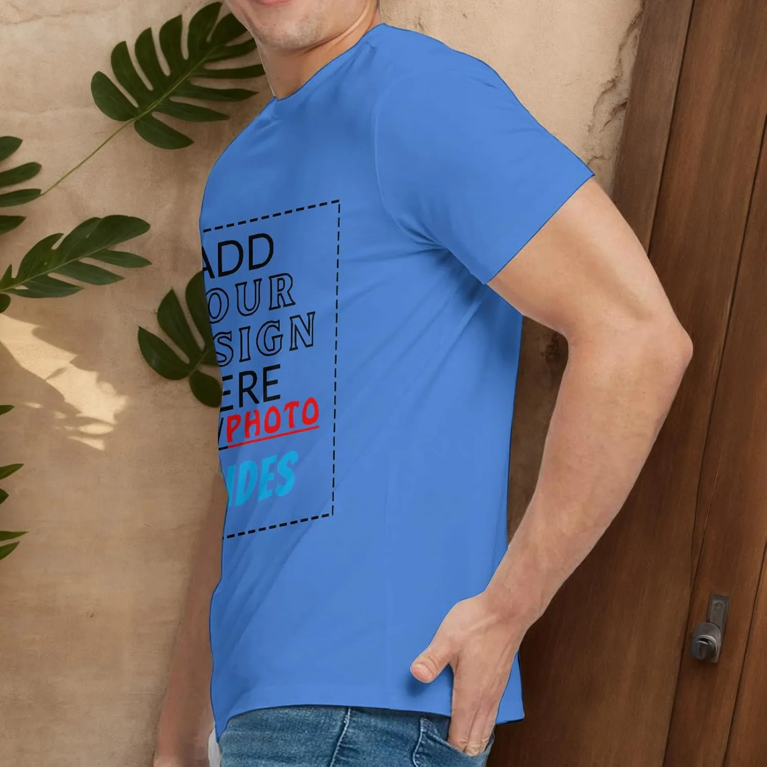 Custom T Shirts for Men Women, Personalized Funny Shirt Design with Your Name Logo Text Print, Design Your Own Shirts