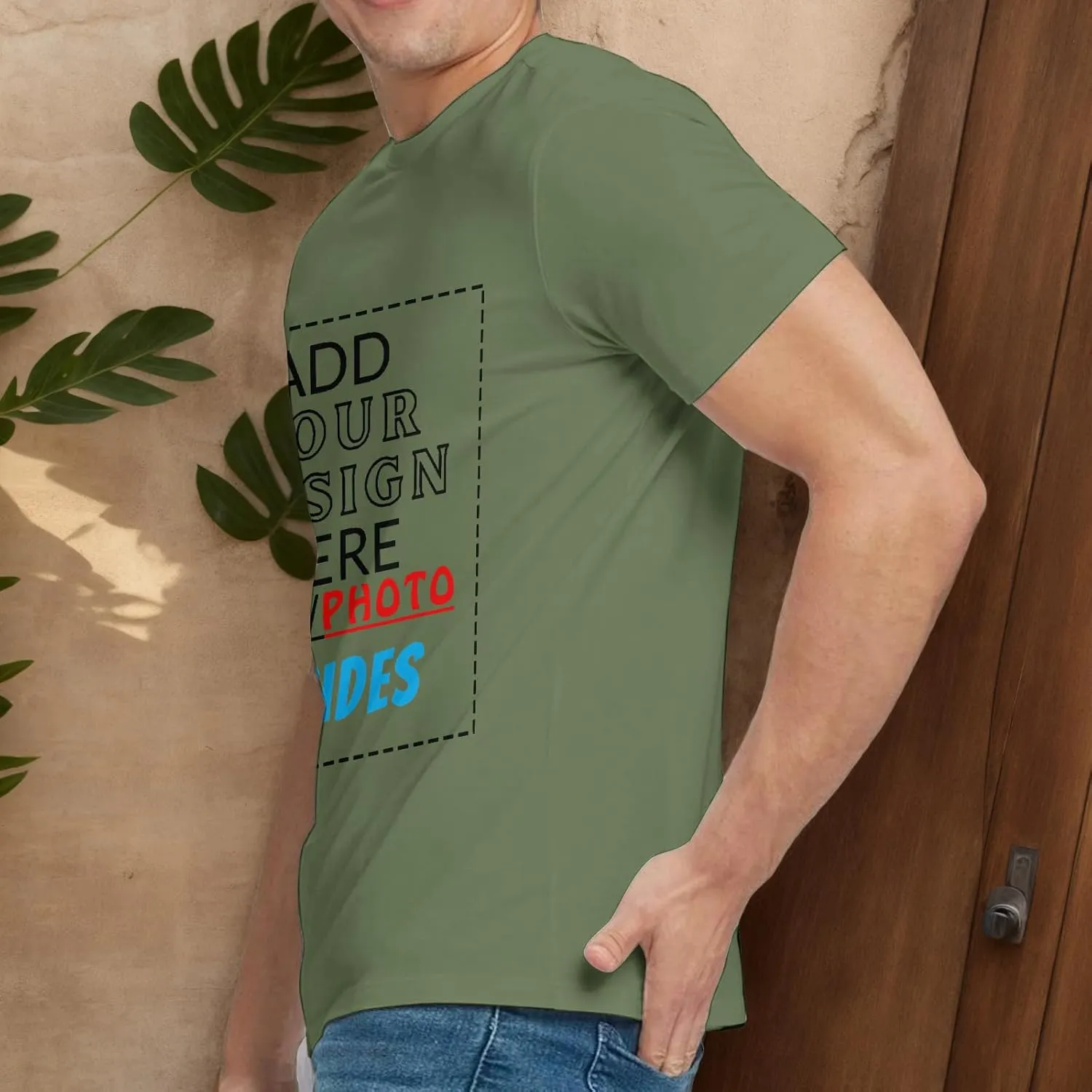 Custom T Shirts for Men Women, Personalized Funny Shirt Design with Your Name Logo Text Print, Design Your Own Shirts