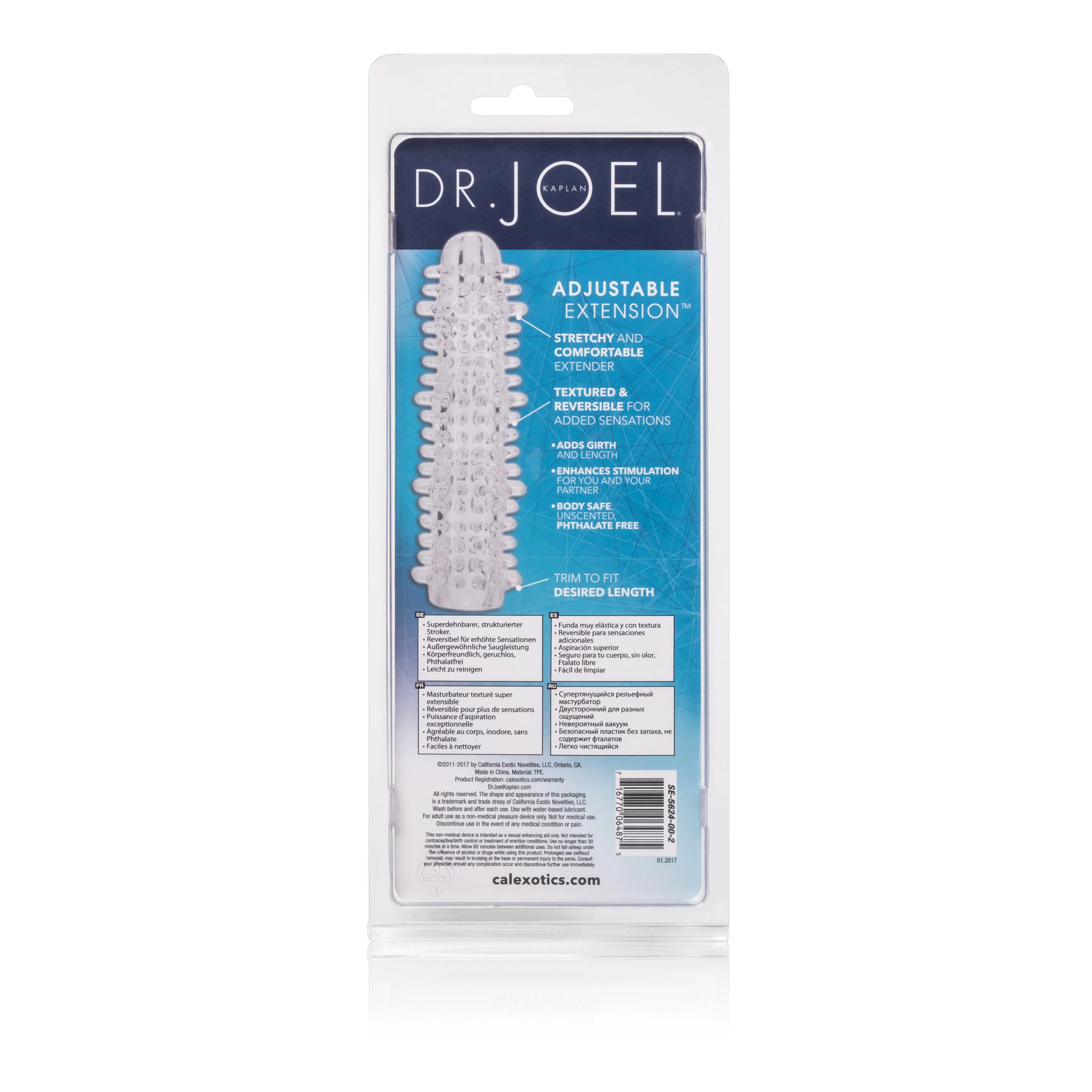 Dr. Joel's Stretchy Girth & Length Enhancing Penis Sleeve