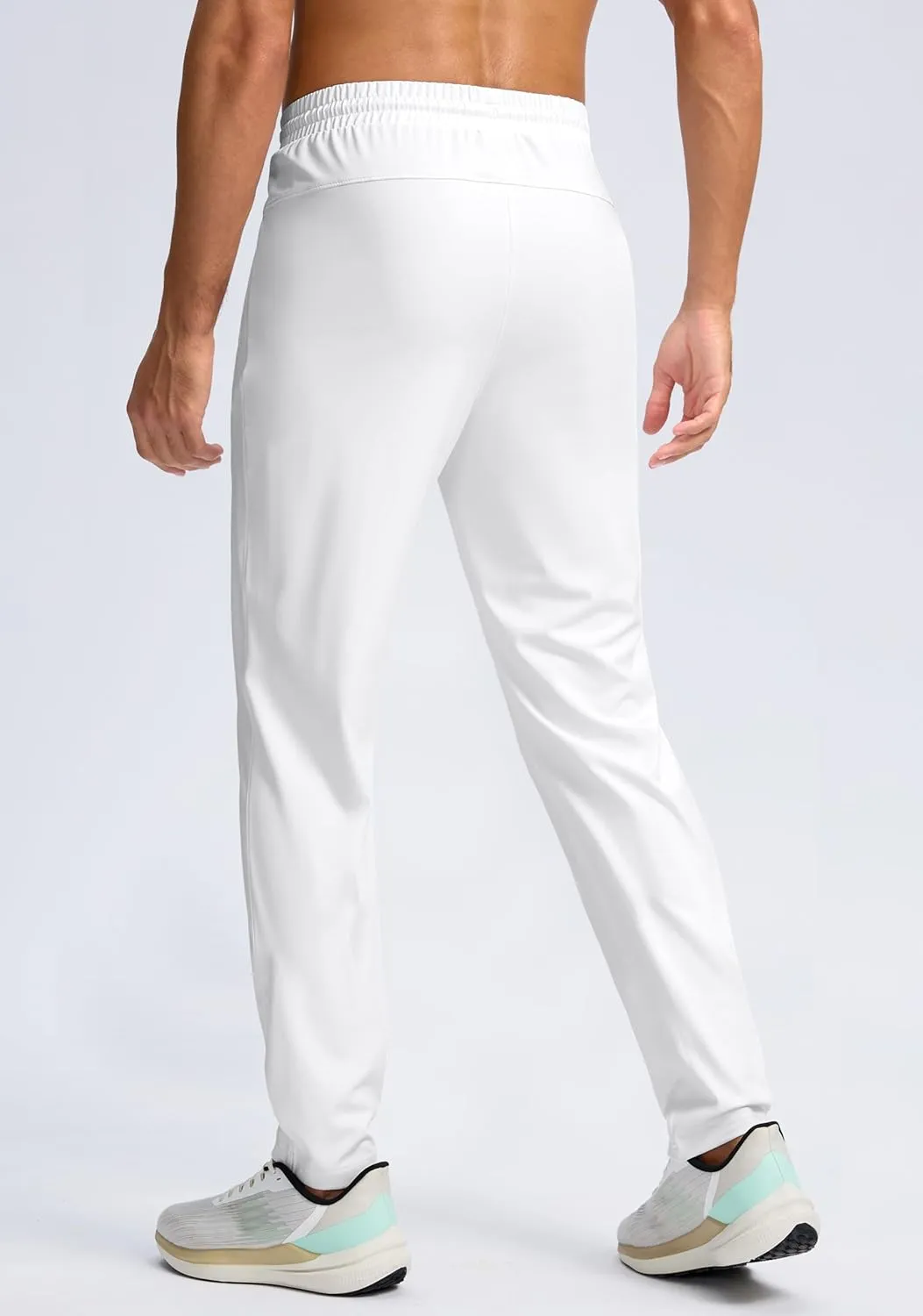 G Gradual Men's 30"/32"/34"/36" Inseam Tall Sweatpants with Zipper Pockets Stretch Long Joggers Athletic Workout Pants Men