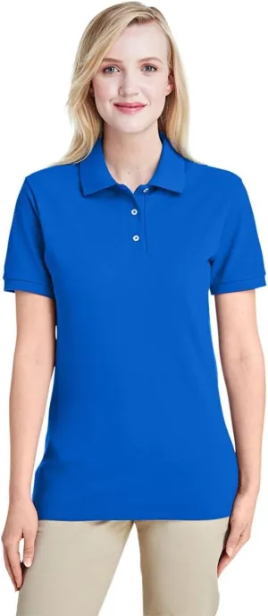 Jerzees 443W Women's Easy Care Double Mesh Ringspun Pique Sport Shirt