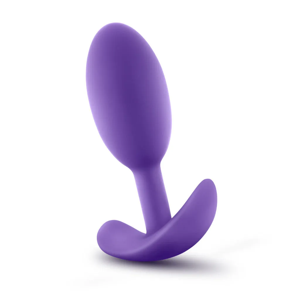 Luxe By Blush® | Wearable Vibra Slim Purple 4-Inch Anal Plug