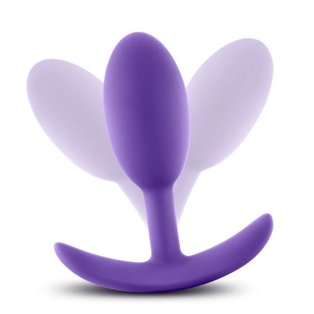 Luxe By Blush® | Wearable Vibra Slim Purple 4-Inch Anal Plug