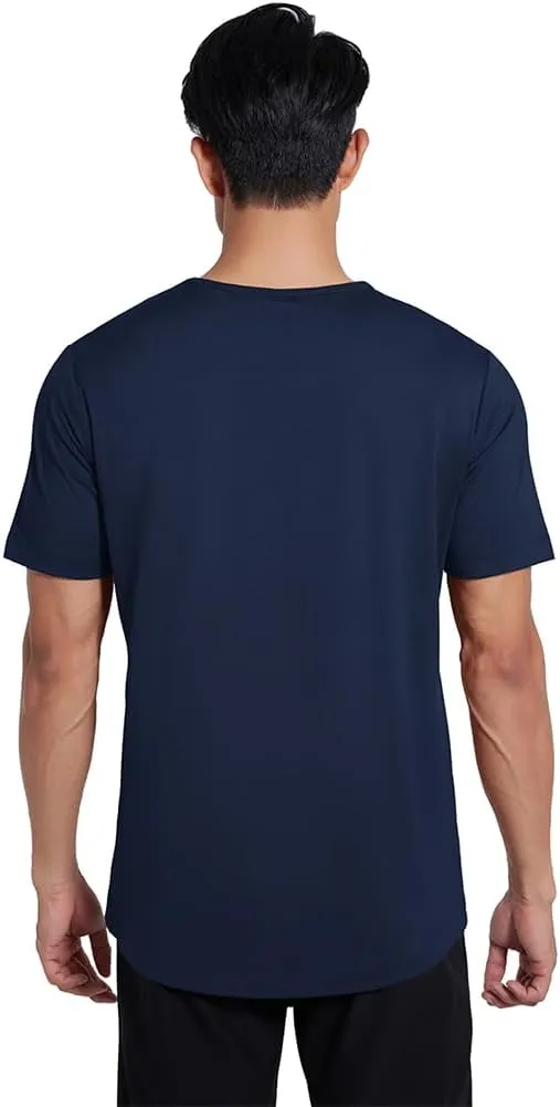 Men's Athletic Short Sleeve T-Shirt - Performance Quick Dry, UPF 50  Sun Protection Lightweight Gym Workout Shirt