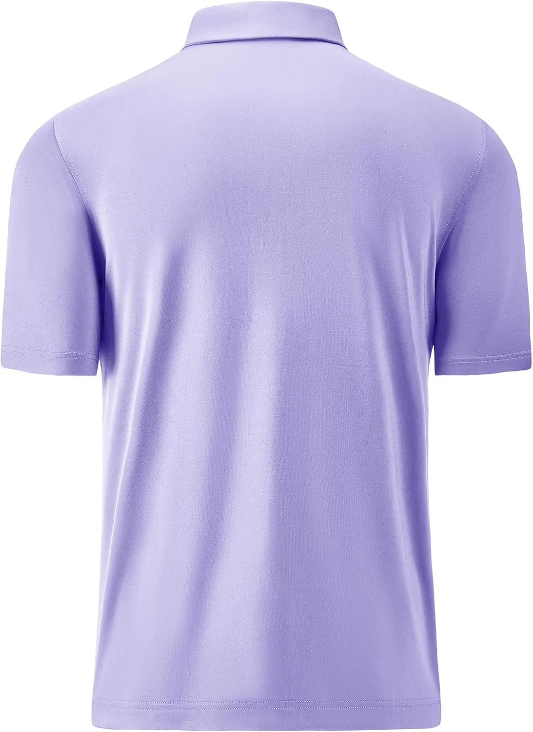 Mens Polo Shirts Short Casual Solid Stylish Dry Fit Performance Designed Collared Golf Polo Shirts for Men