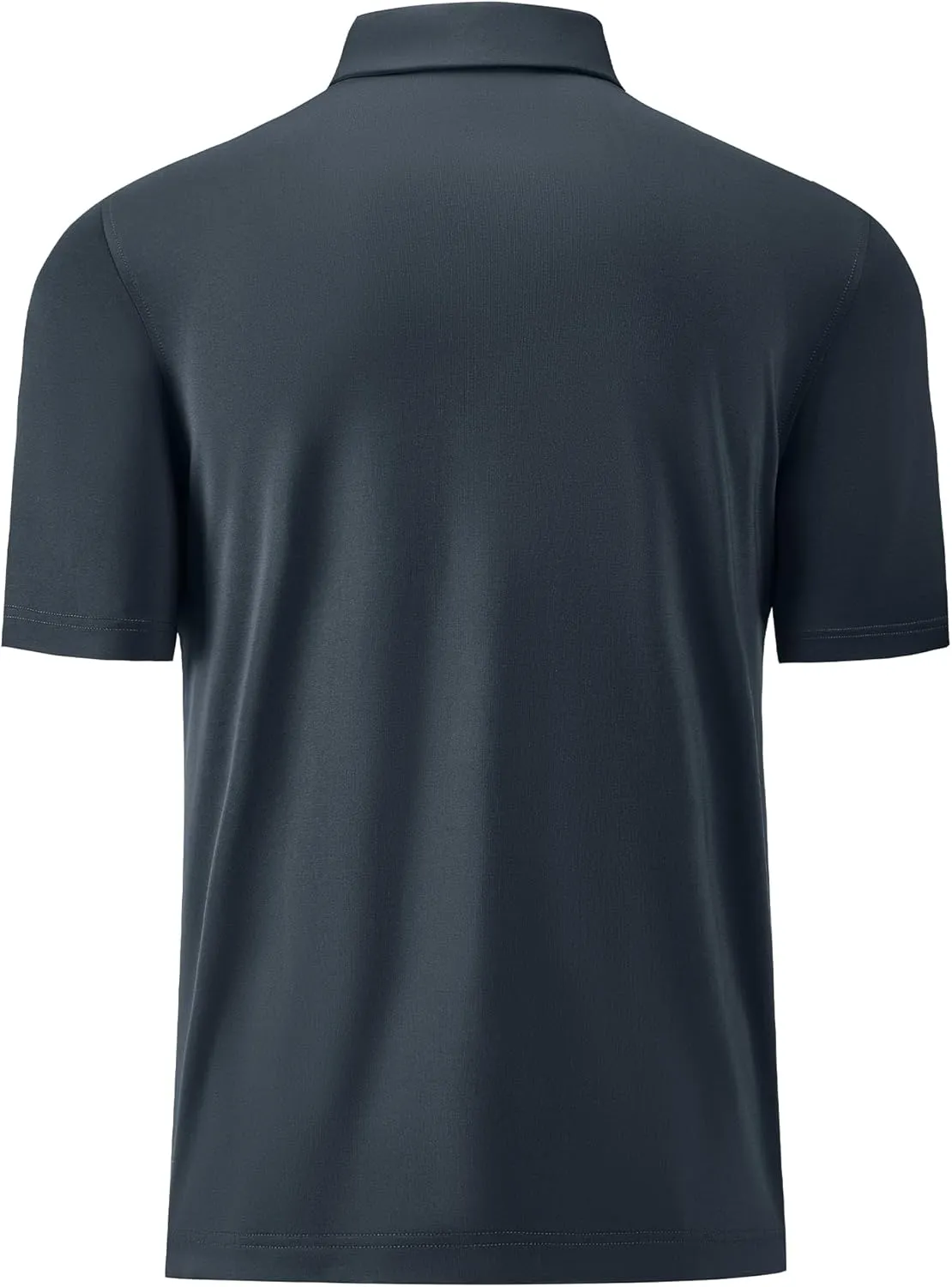 Mens Polo Shirts Short Casual Solid Stylish Dry Fit Performance Designed Collared Golf Polo Shirts for Men