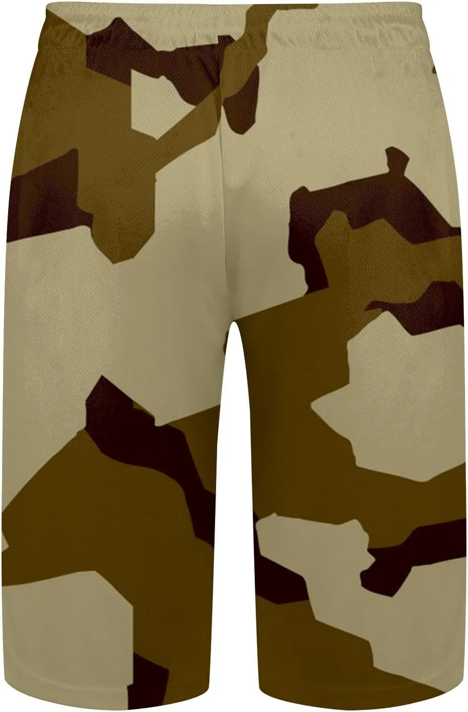Mens Summer Casual Camo Shorts Drawstring Lightweight Outdoor Beach Shorts Loose Big and Tall Pants for Vacation
