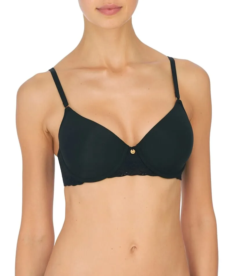 Natori Bliss Perfection Smooth Underwired T-Shirt Bra - Black