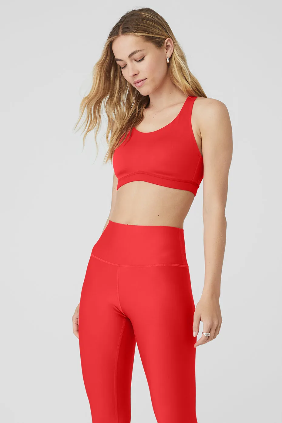 Power Play High Impact Bra - Red Hot Summer