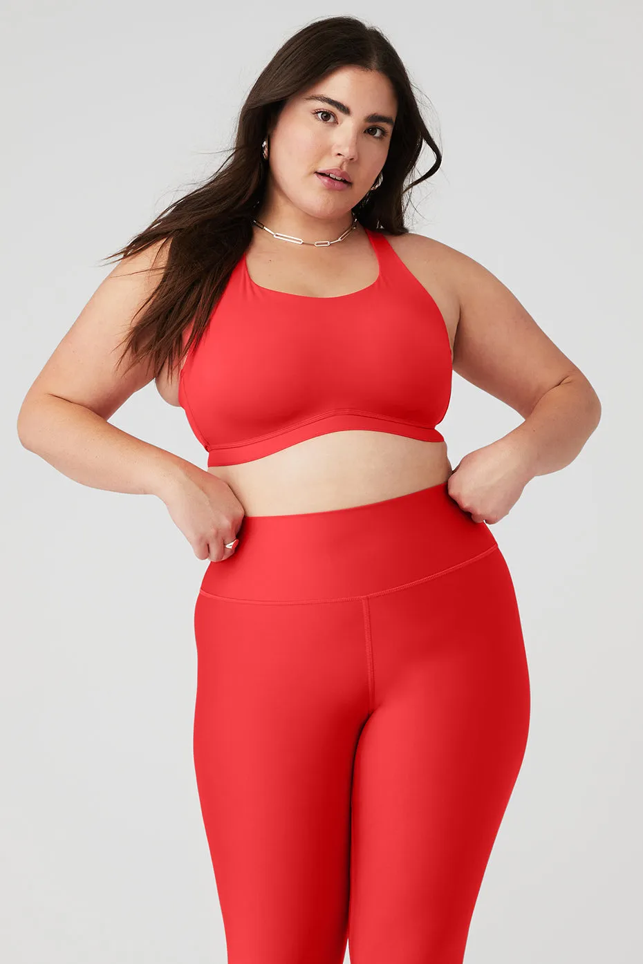 Power Play High Impact Bra - Red Hot Summer